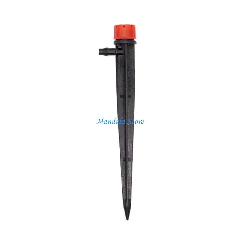 U2JC 100Pcs Drip Emitters Adjustable 360 Degree Eight/Five Hole Water Dripper for Drip Irrigation Emitters Greenhouse
