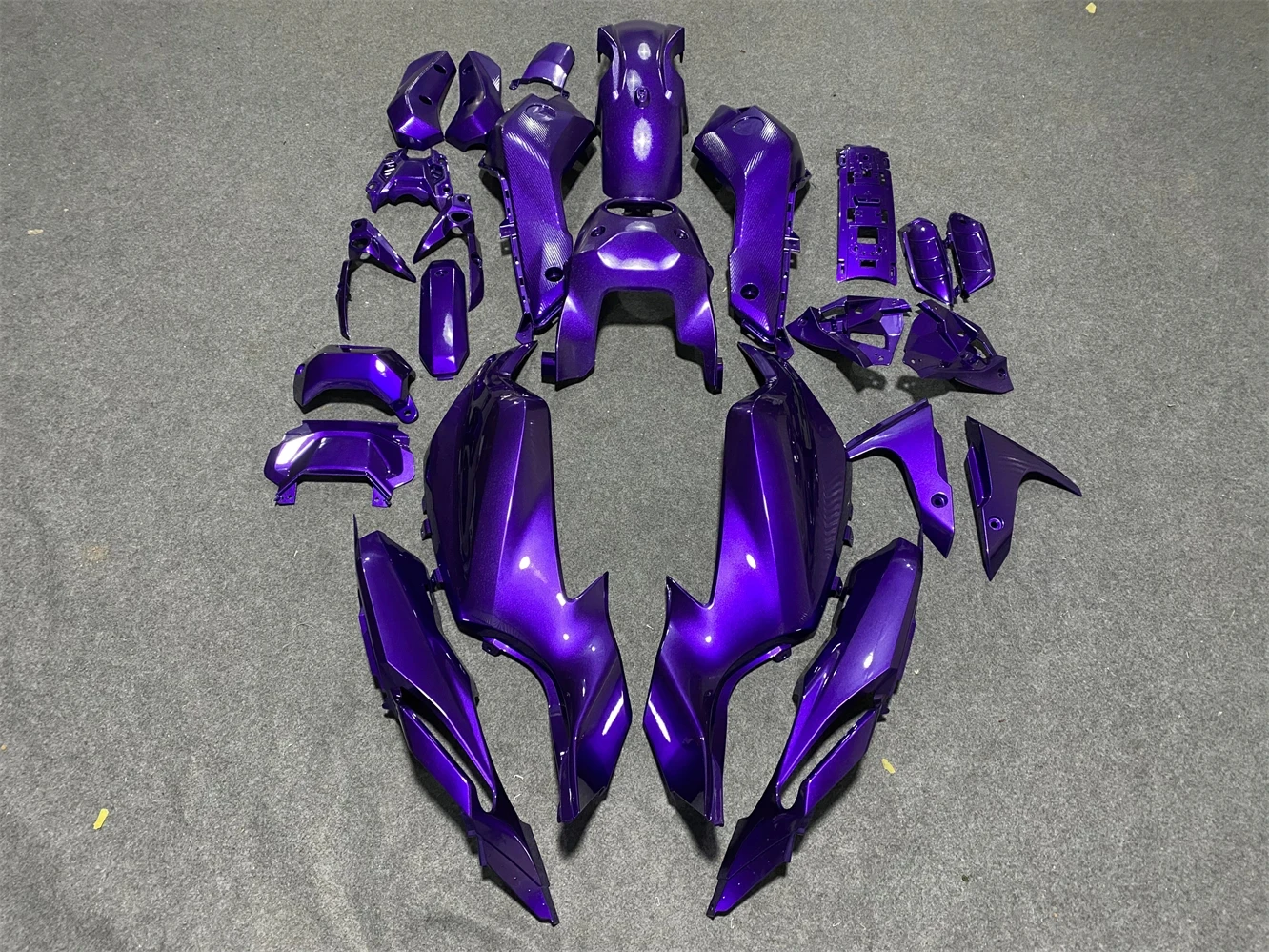 Motorcycle Fairing kit for Yamaha MT-07 13 14 15 16 years MT 07 2013 2014 2015 2016 Fairing Bright purple