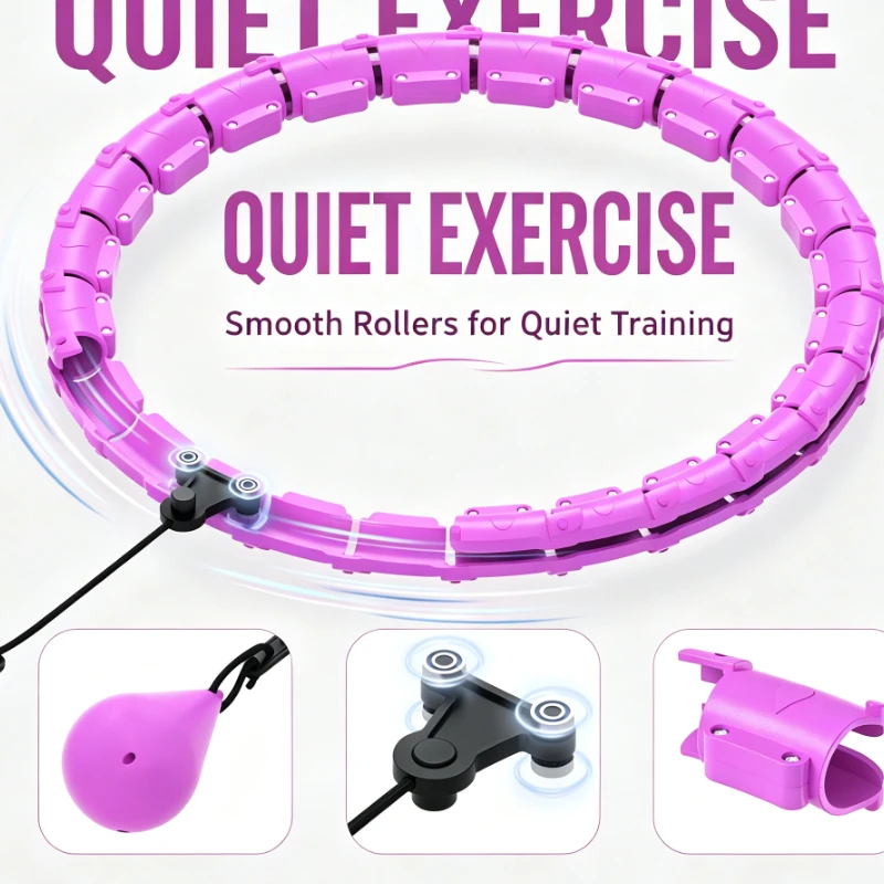 Hula Hoop Detachable Splicing - огляд і ціна Women'S Exercise Accessories