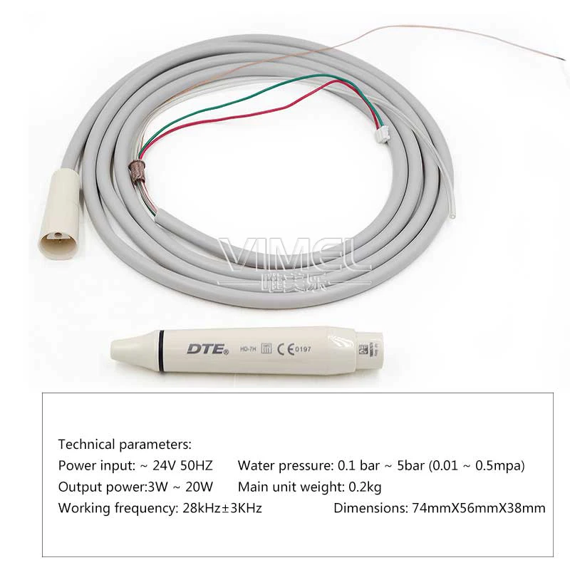 V2 Dental Ultrasonic Scaler High Quality Built-In Type Dental Cleaning Instrument for Dental Practice