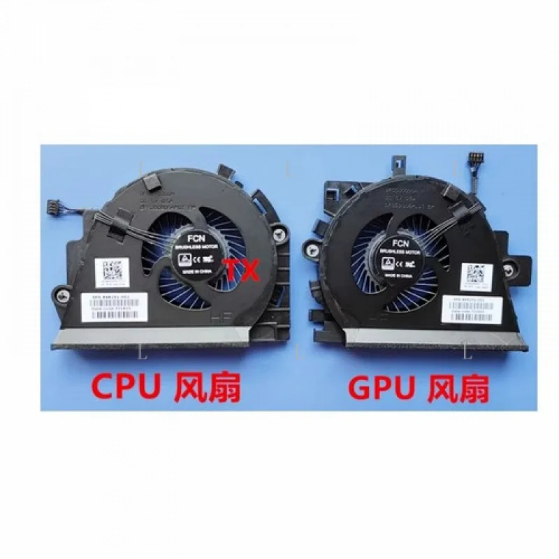 

L для HP ZBOOK 15 G3 охлаждающий вентилятор для ноутбука с процессором/графическим процессором 848251-001 848252-001