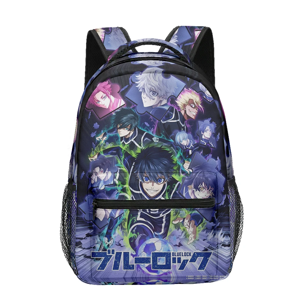 

Классические популярные забавные студенческие рюкзаки для книг с синим замком, рюкзаки для ноутбуков, оксфордские водонепроницаемые дорожные рюкзаки с 3D принтом для мальчиков и девочек