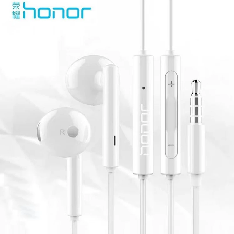 Original For Honor AM115 Earphone With Mic 3.5MM Jack In-ear Wired Headset For Honor 30S 20i X40i X30i X20 X10 Play 9A 8T 7T 6T