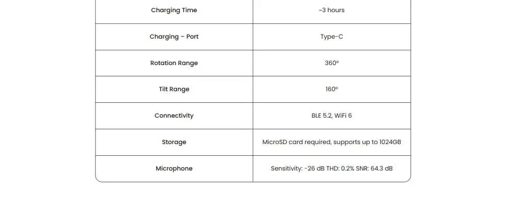 XbotGo Falcon KI-gestützte Sportkamera mit Vorhersagefunktion zur Spieler-Verfolgung für Live-Streaming mit 20GB kostenlosem Cloud-Speicher – Detail 11