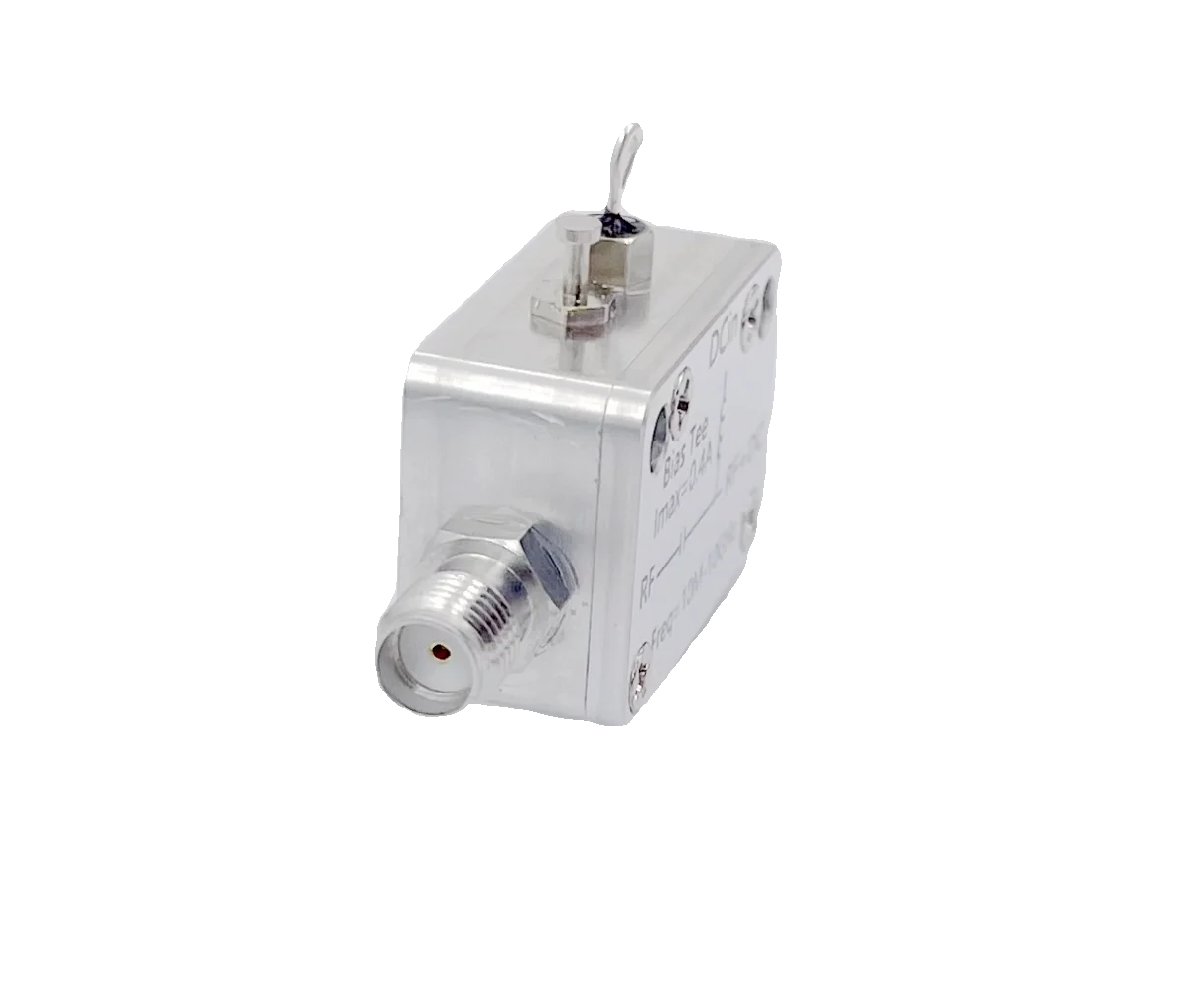 10M-10G RF DC SMA DC Feed Bias Tee Coaxial Biaser 400mA