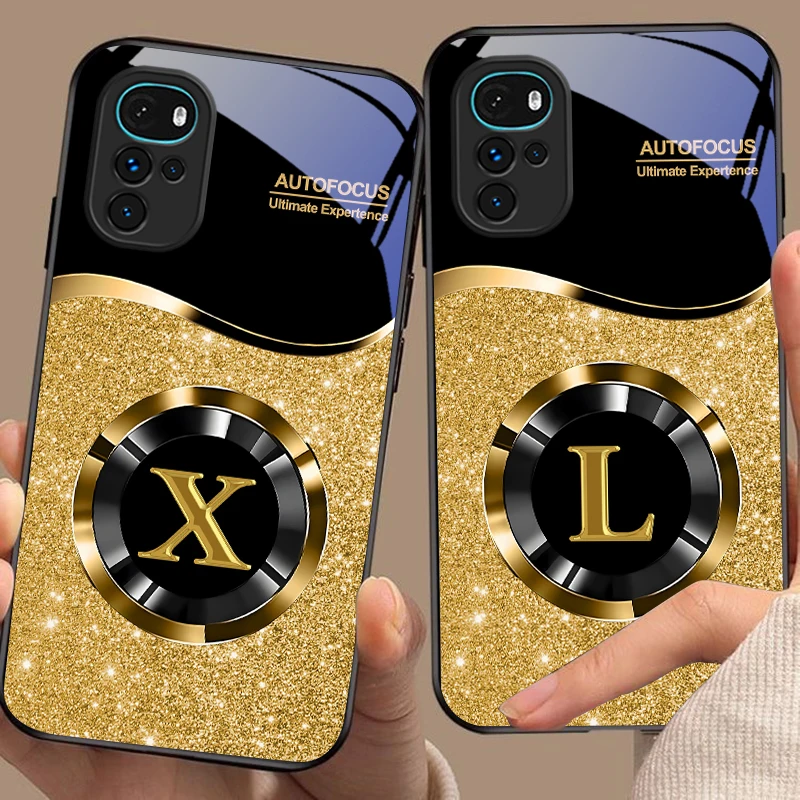 Рисунок 4 - Золотые круглые буквы для Motorola