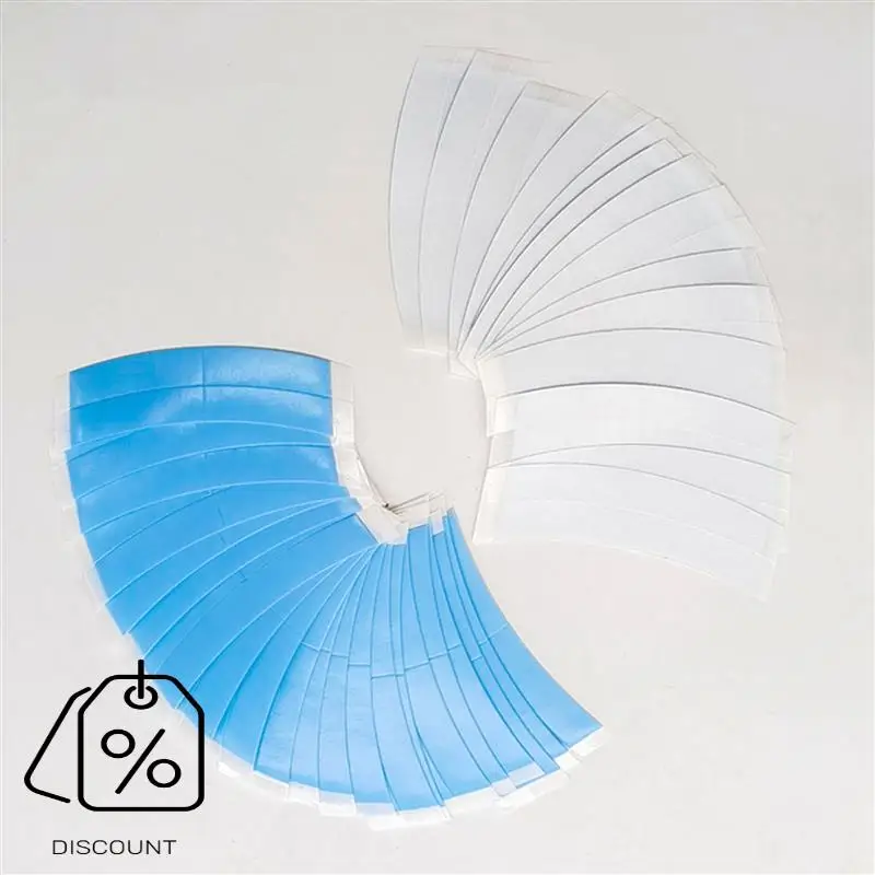 A83G-36Pc/Lot Strong Fixed Wig Double Tape Wig Adhesive Extended Hair Strip Waterproof For Toupee Lace Wig With Slitting Line