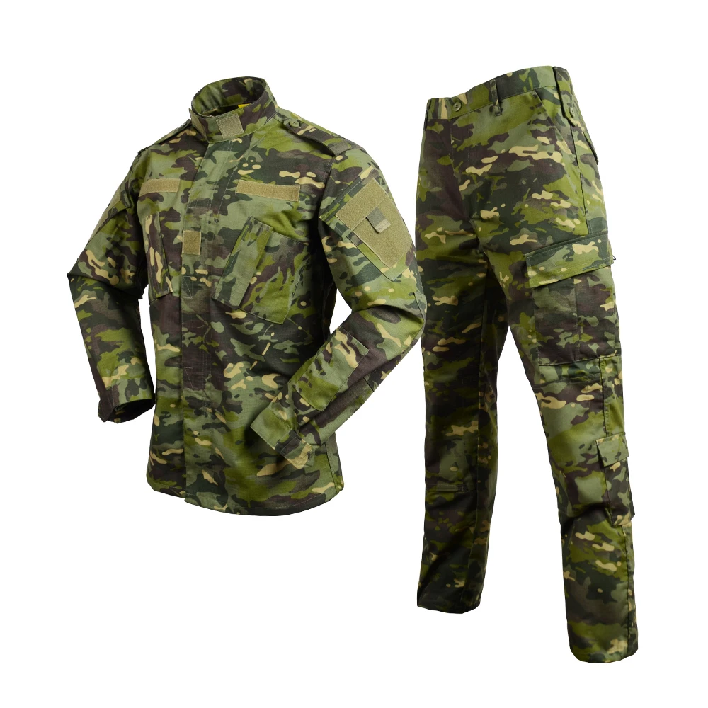 Jungle Camouflage Tactical Training Exercise Combat Hunting Camping Mountaineering Wilderness Assault Suit