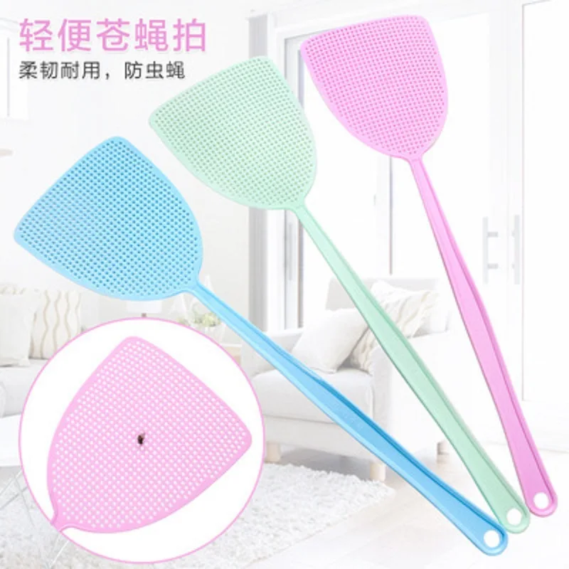

1/3pcs Fly Swatter Thickened Plastic Fly Swatter Mosquito Pest Control Insect Killer Large Bug Swatter Home Kitchen Accessories
