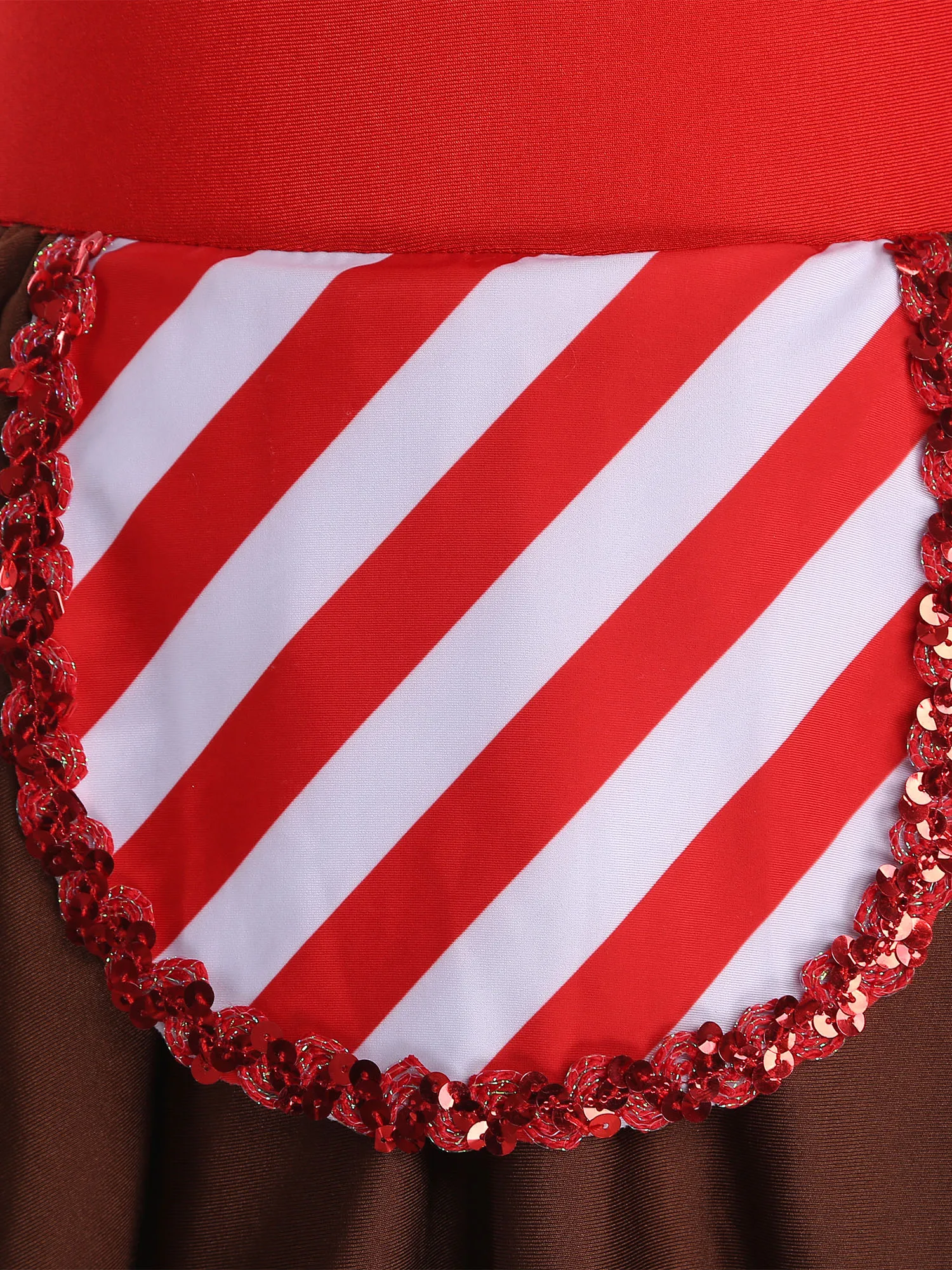 النساء فتاة الزنجبيل رجل عيد الميلاد زي توتو ثياب فستان رقص الباليه قصيرة الأكمام تول فستان لملابس التزلج على الجليد #5