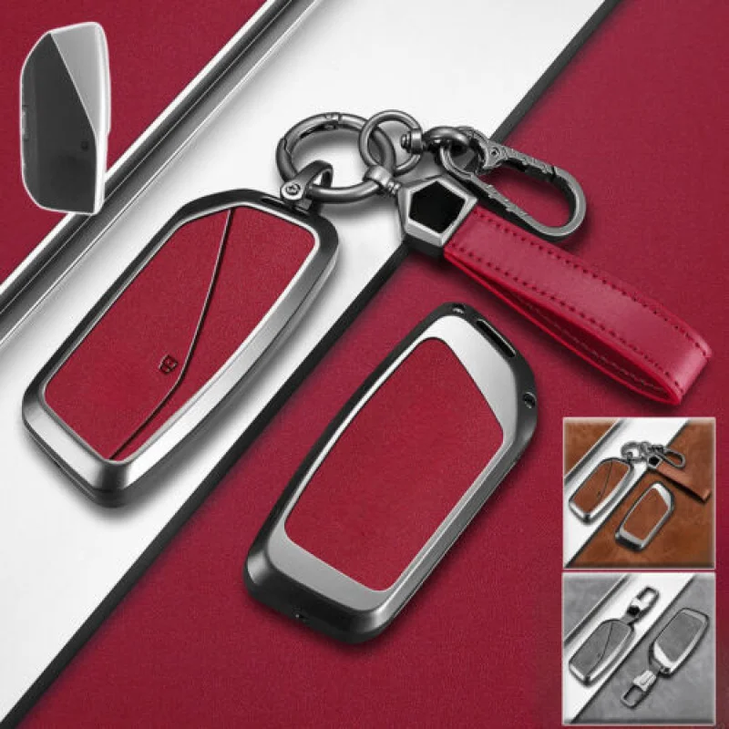 

Кожаный чехол для ключей из цинкового сплава A + для BMW 7 серии G07 XM IX I7 X7