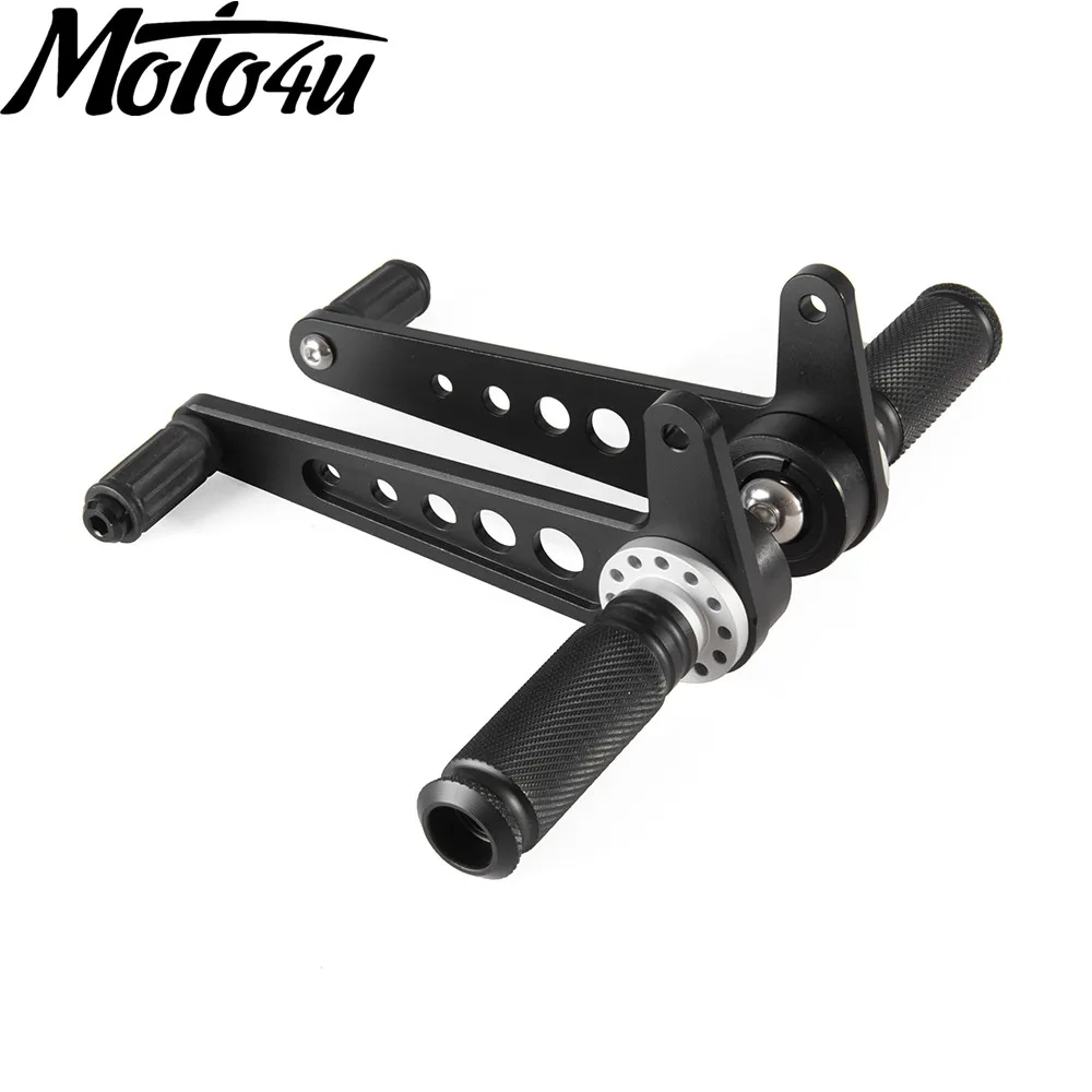 New Universal Rear sets Foot Pegs for Cafe Racer Custom Bobber CB KZ GT GB RD XS SR