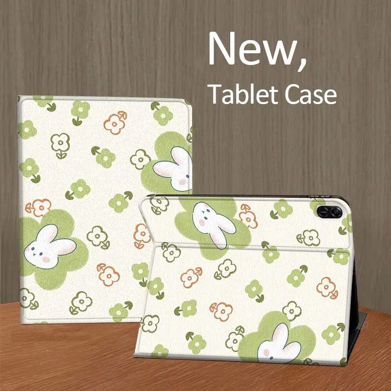 

Creative cute fruit rabbit For Honor Tab Pad MagicPad Tablet 6 7 8 9 10 13 V7 V8 X8a X9a X9 X8 GT GT2 Pro Cover Tablet Case