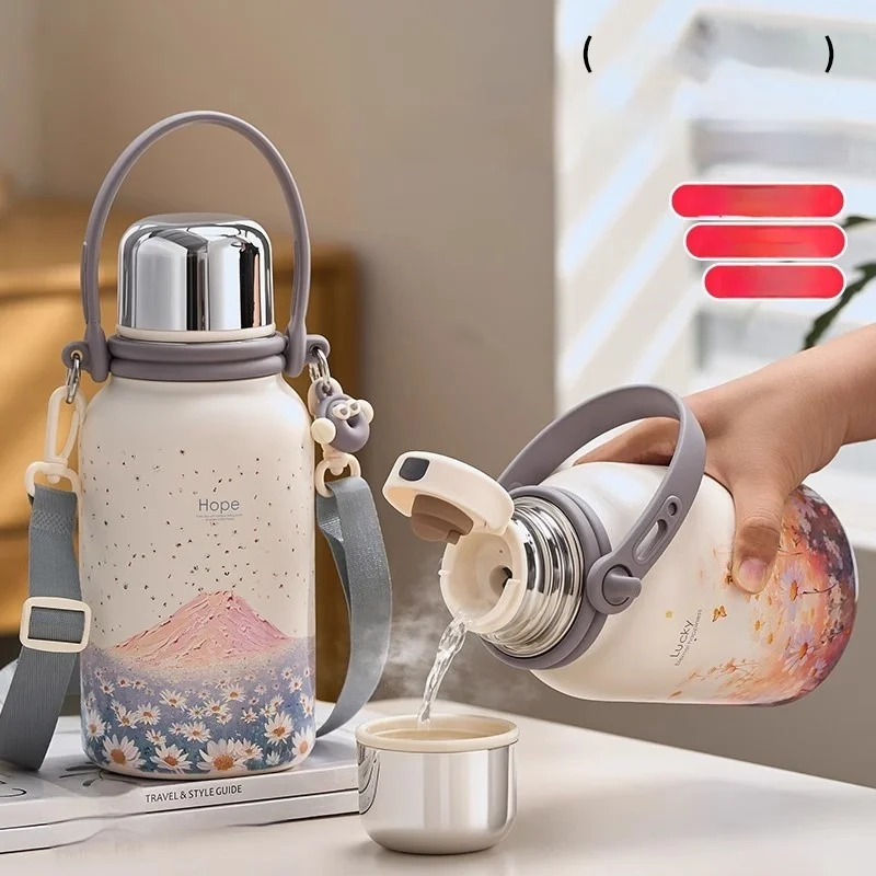 Frascos de vacío de acero inoxidable GIANXI, taza de hielo, taza de aislamiento frío, taza portátil, termo, botella termo de alta capacidad