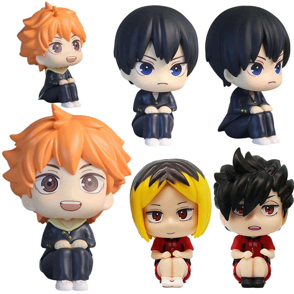 10CM شخصيات كرتونية Haikyuu!! شخصيات شويو هيناتا من مادة PVC توبيو كاجياما ألعاب للأطفال مجمع هدايا نموذج هايكيو