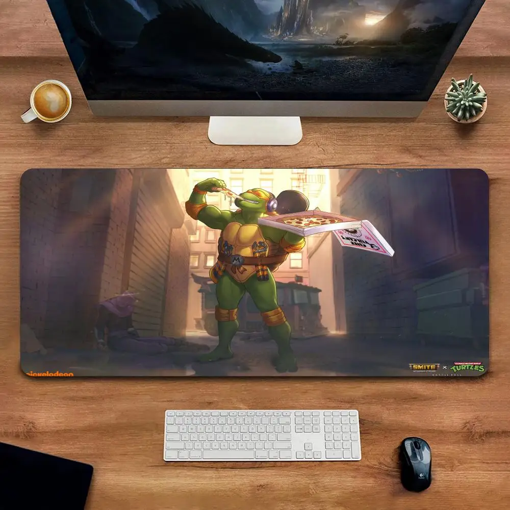 

Gaming Accessories MousePad Mousepad Anime Cartoon P-Pizza TurtleLarge Mouse Mat Big Mause Pad Keyboard Computer Gamer Desk Mat