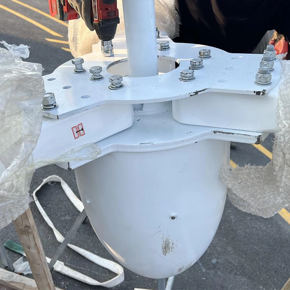 100000 واط 10KW 220V380V400V الفرامل الذكية المحور الأفقي توربينات الرياح السرعة الزائدة الإغلاق التلقائي حماية السلامة
