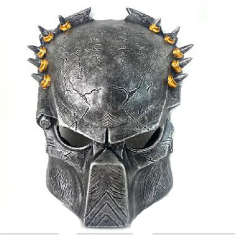 Halloween Makeup Dance Predator Ancestor Iron Soldier Mask Carnival Party Decoration Terror Alien Battle Mask