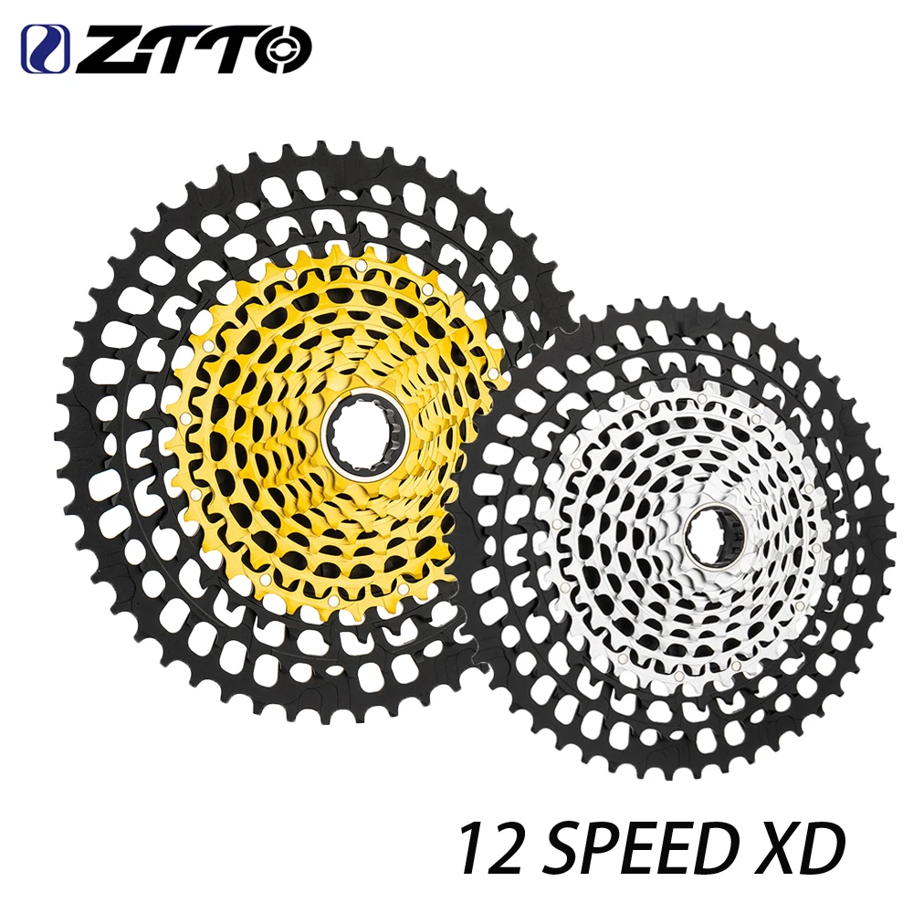 ZTTO SLR3 12 Speed 10-46T/10-50/10-51T Ultralight XD Cassette 9-46/9-50/9-51T Colorful Ultimate Flywheel Bicycle Sprockets Parts