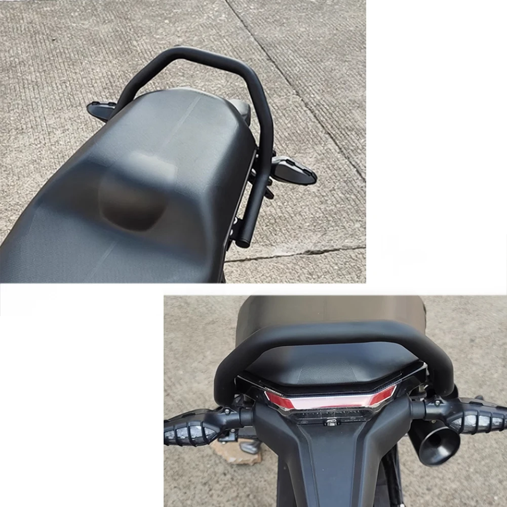 ل Zontes KD150-GK-G1-G2 GK150 GK125 GK155 الركاب الخلفي مقبض الأمتعة السرج رف اليد السكك الحديدية قبضة مسند الذراع مقبض إمساك #3