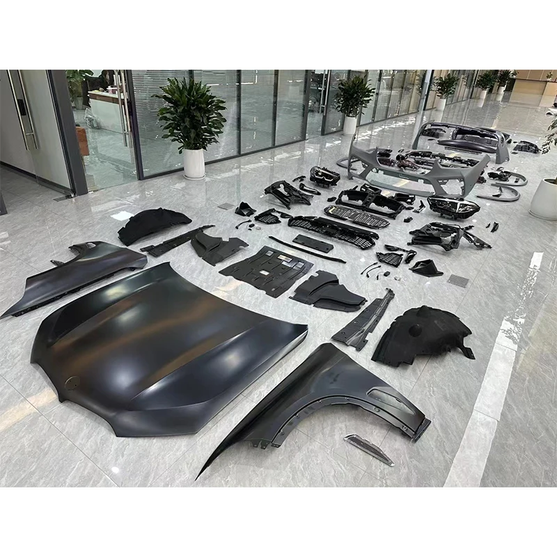 Bodykit for  X5 E70 up to G05 Kit 2006-2013 X5 Car Upgrade Boy Kit Front Bumper Headlight Bonnet Fender