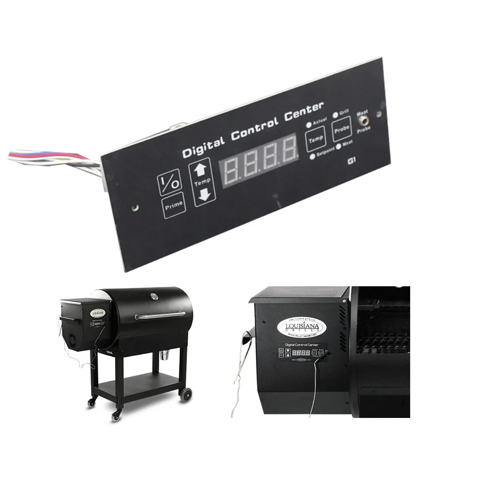 MintHome-Digital Thermostat Control Board, Partial Wood Pellet Grills, Wire Harness, Compatible with 50125 50127