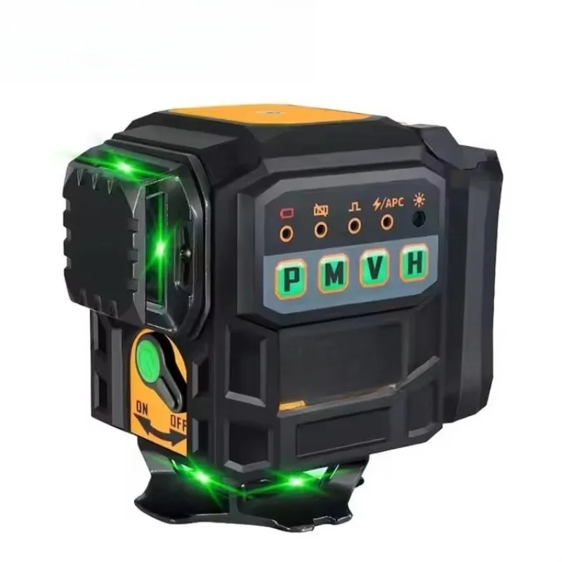 360 Rotating Auto Level LSG6650 Green Beam Professional Linear Laser Level Industrial Leveling Devices