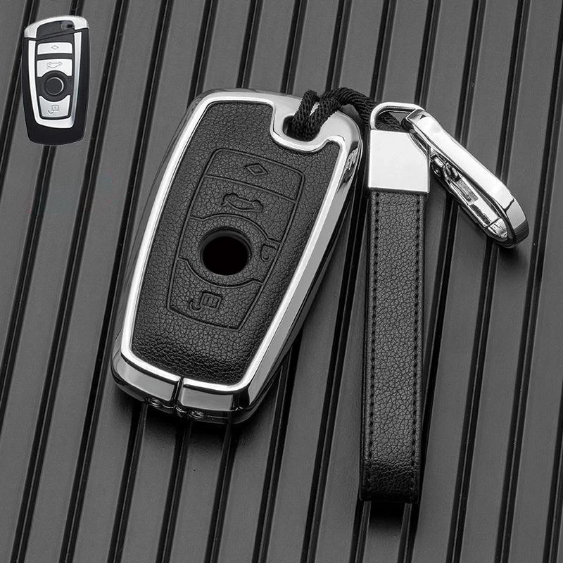 Zinc Alloy Car Remote Key Case Cover Shell For BMW 1 3 5 7 Series X1 X3 X4 X5 X6 G20 G30 F15 F16 G01 G02 G05 F10 F20 F30 G07 F34 4