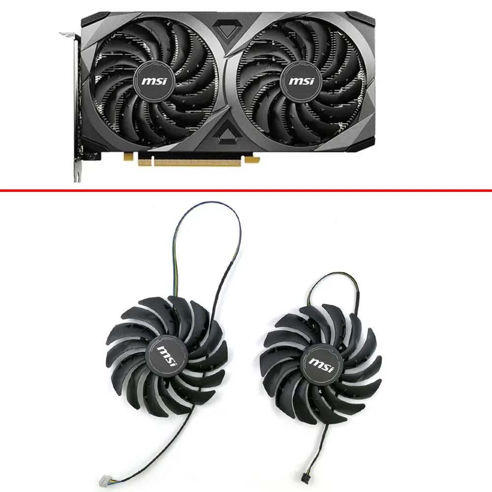 95mm PLD10010S12HH RTX3060 gpu cooling fan for MSI RTX 3070 3060 3060Ti Ventus 2X OC graphics card cooler