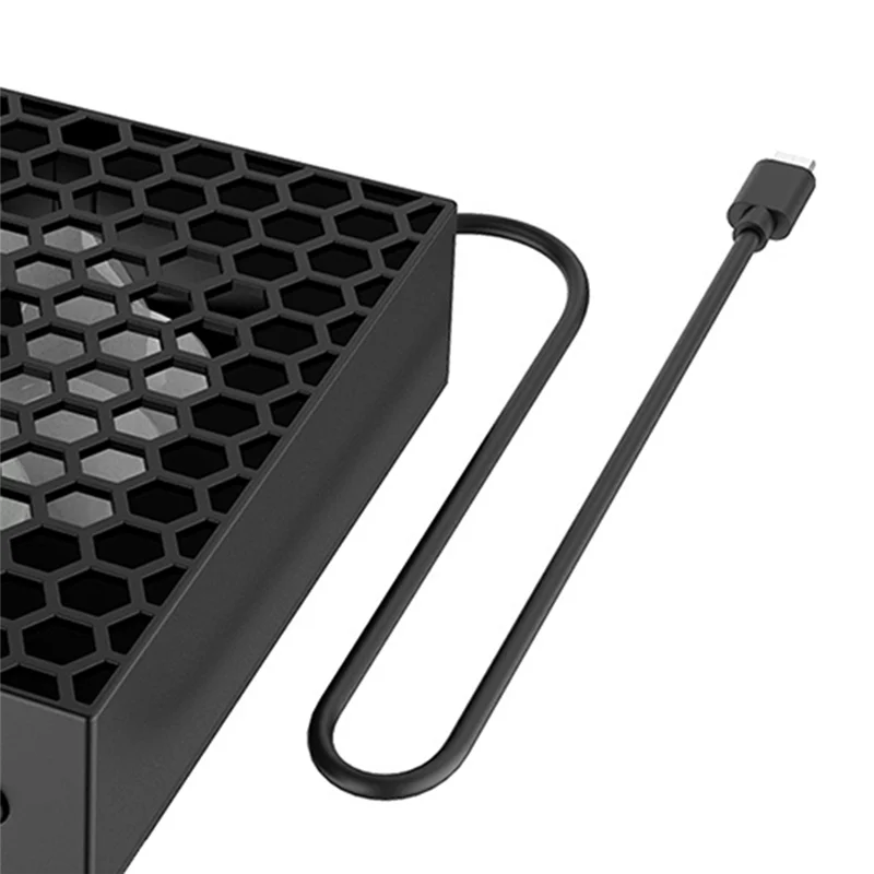 Ipega para la serie X ventilador con control de temperatura consola de juegos ventilador de refrigeración auriculares almacenamiento colgante soporte multifunción