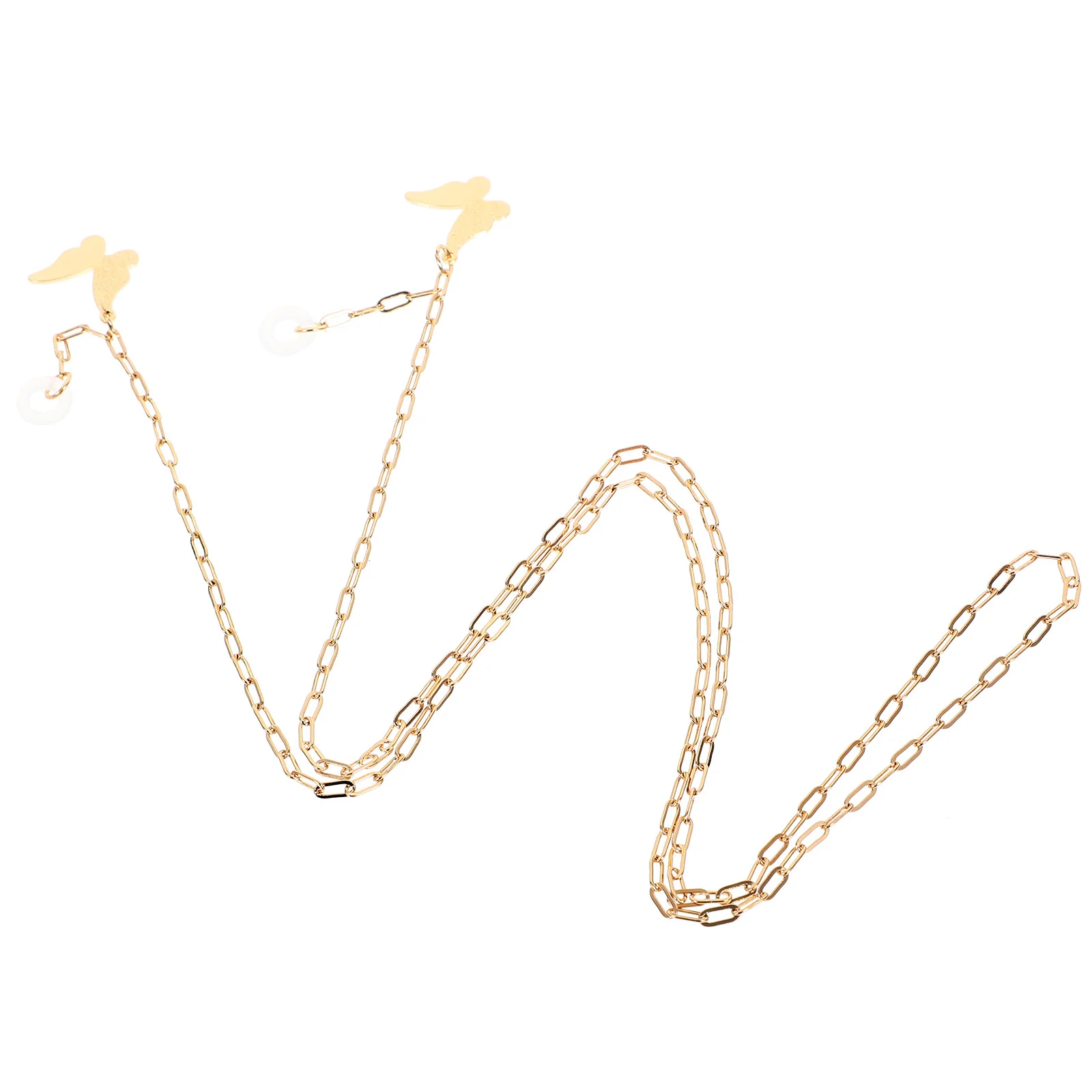 Colar anti-perda para fone de ouvido sem fio, alça de corrente com acessório portátil requintado e elegante para todos