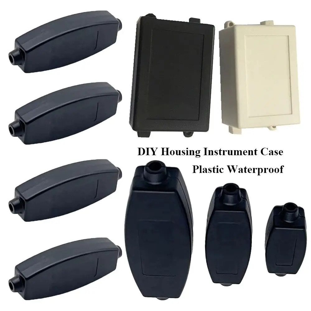Black DIY High Quality Instrument Case Waterproof Cover Project Electronic Project Box Enclosure Boxes