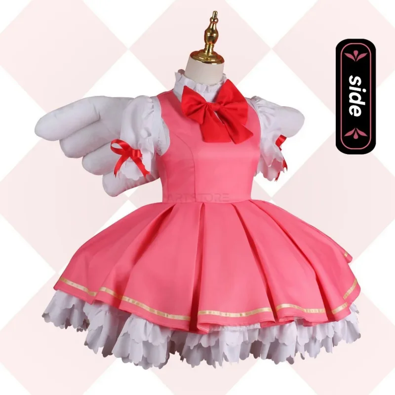 Sakura KinomPain-Robe de Princesse Rose pour Fille, Tenue Cosplay Gellolita pour ixde Femme