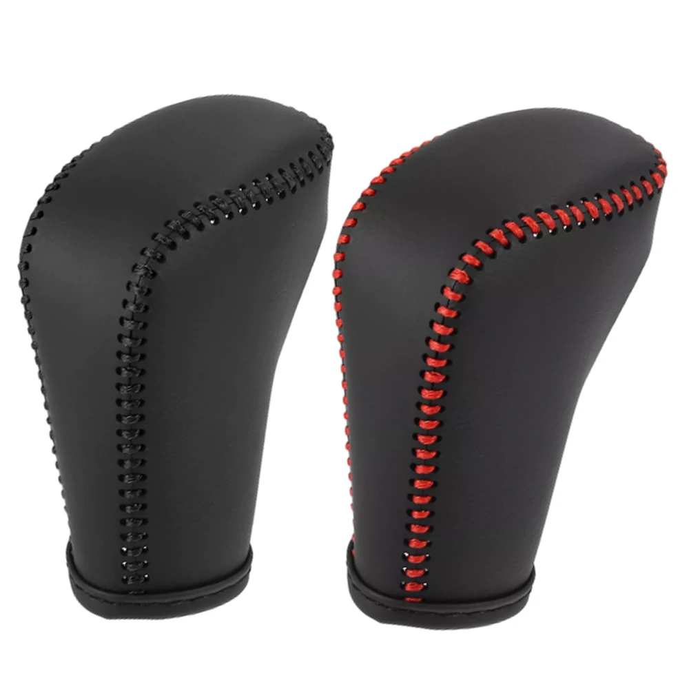 

Салон автомобиля, крышка ручки переключения передач, рычаг переключения передач для Honda Accord 2018-2022 Civic 2022, черный/красный