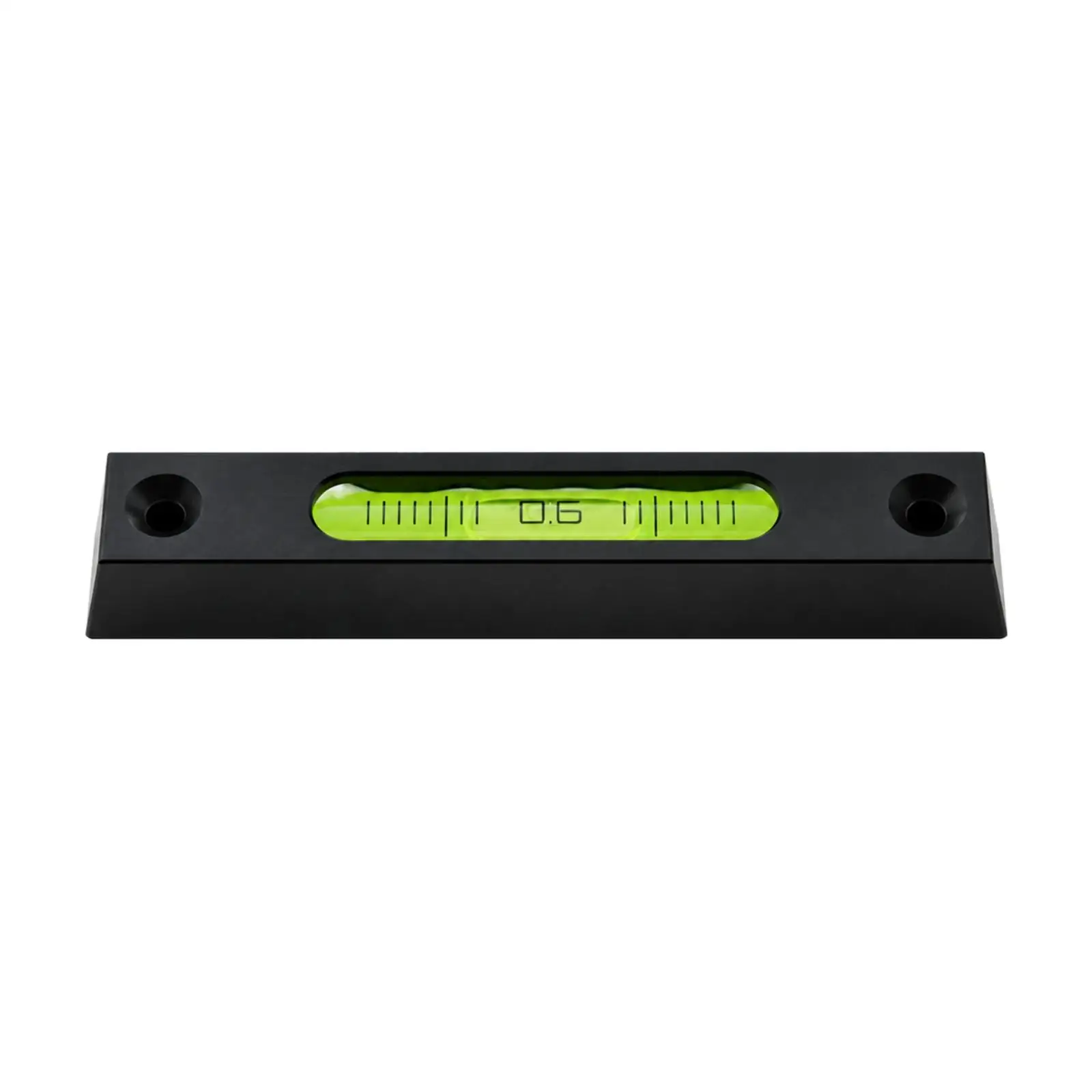 Precision Metal Leveling Bar with Recessed Mounting Points for Repeatable Alignment and Flatness Testing in Bench Setup Tasks