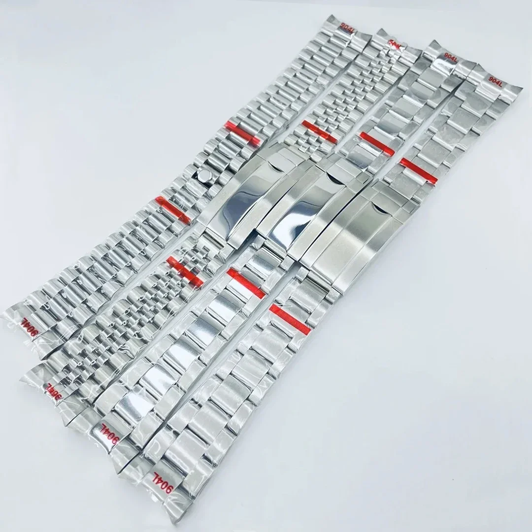 Watchbands For Rolex SUBMARINER DAYTONA Yacht-Master GMT Watch Band Strap glidelock Clasp Stainless Steel Bracelet 20mm 21mm