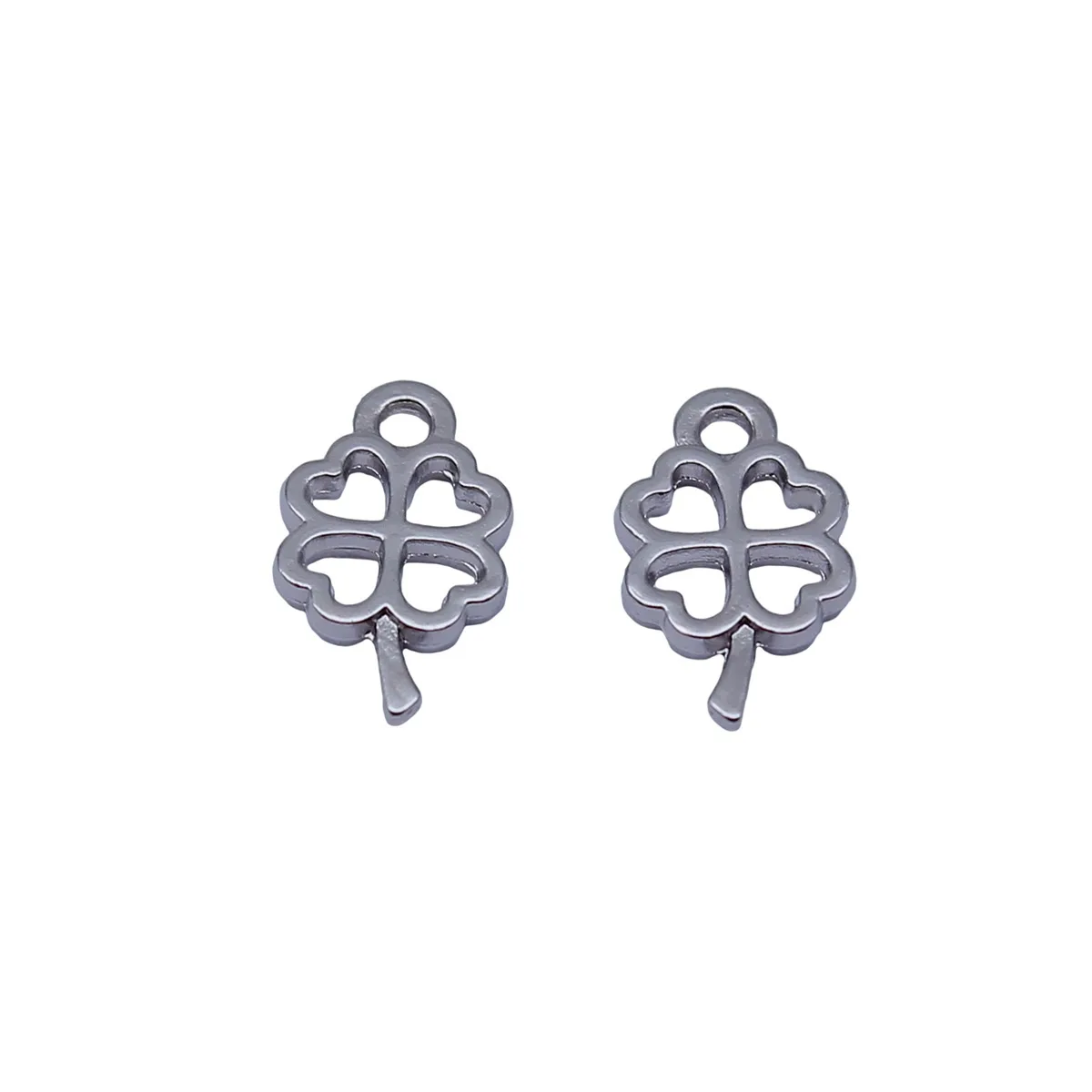 Clover Charm Leaf Pendant Collection Alloy Charms For Irish Lucky Theme DIY Bracelet Necklace Jewelry Making Supplies