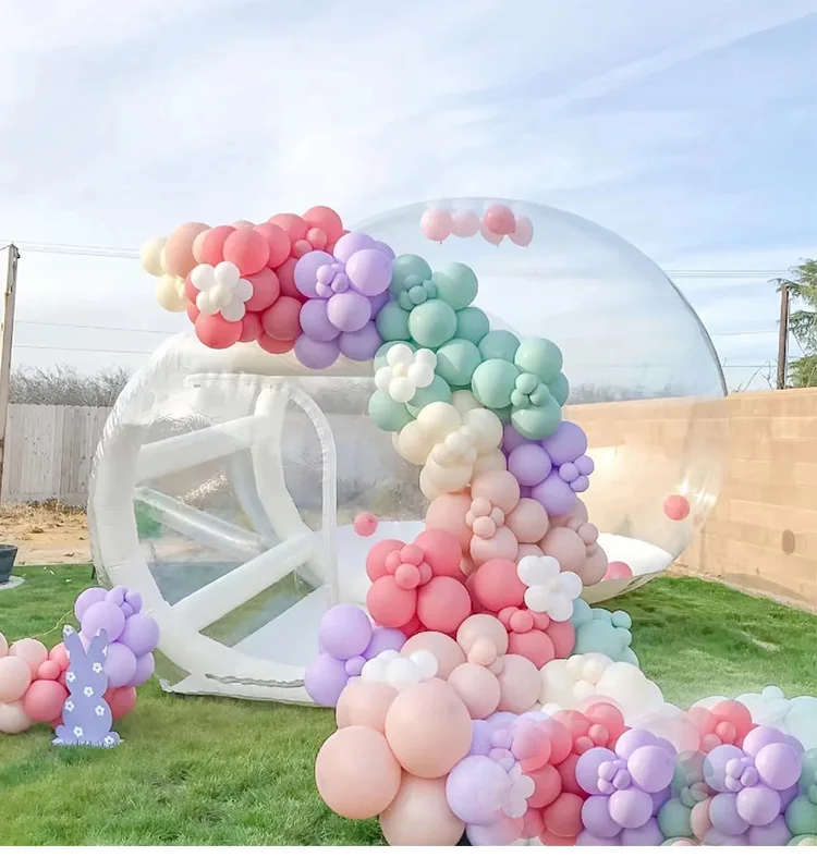 Per 3m impermeabile blow up party outdoor gonfiabile trasparente gonfiabile trasparente palloncino cupola tenda gonfiabile bubble house