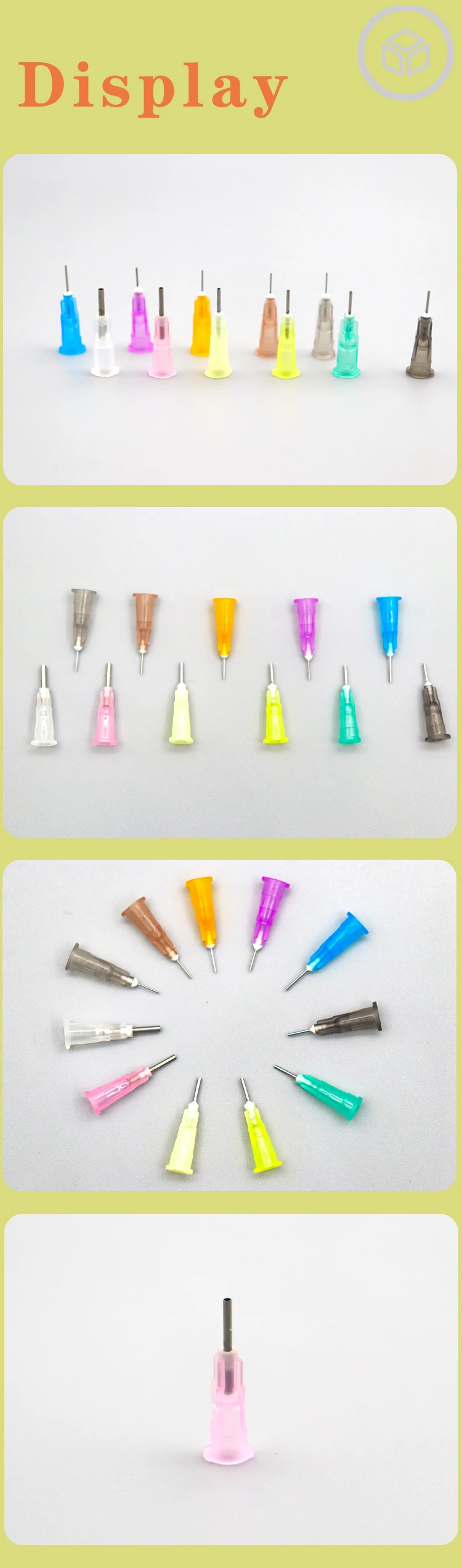 100 Stück 16–27 g 6,5 mm Spendernadel, Klebernadel, geeignet für alle Kleber, flüssige Lotpaste, Klebespendernadel – Detail 4