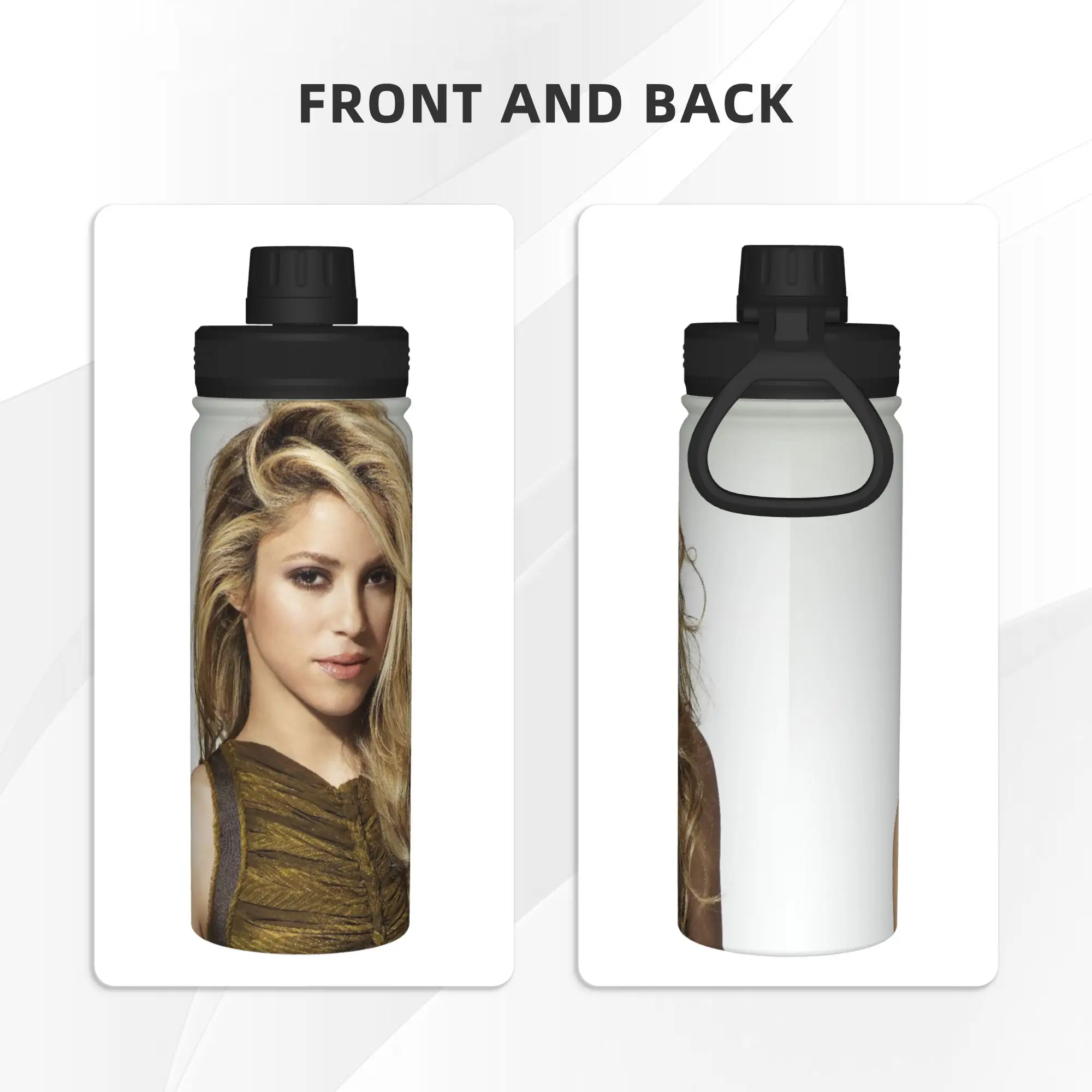 Singer S-Shakira 18OZ Sports Insulated Kettle  Coffee Cups Vacuum Flask Office Home Mug Water Bottle