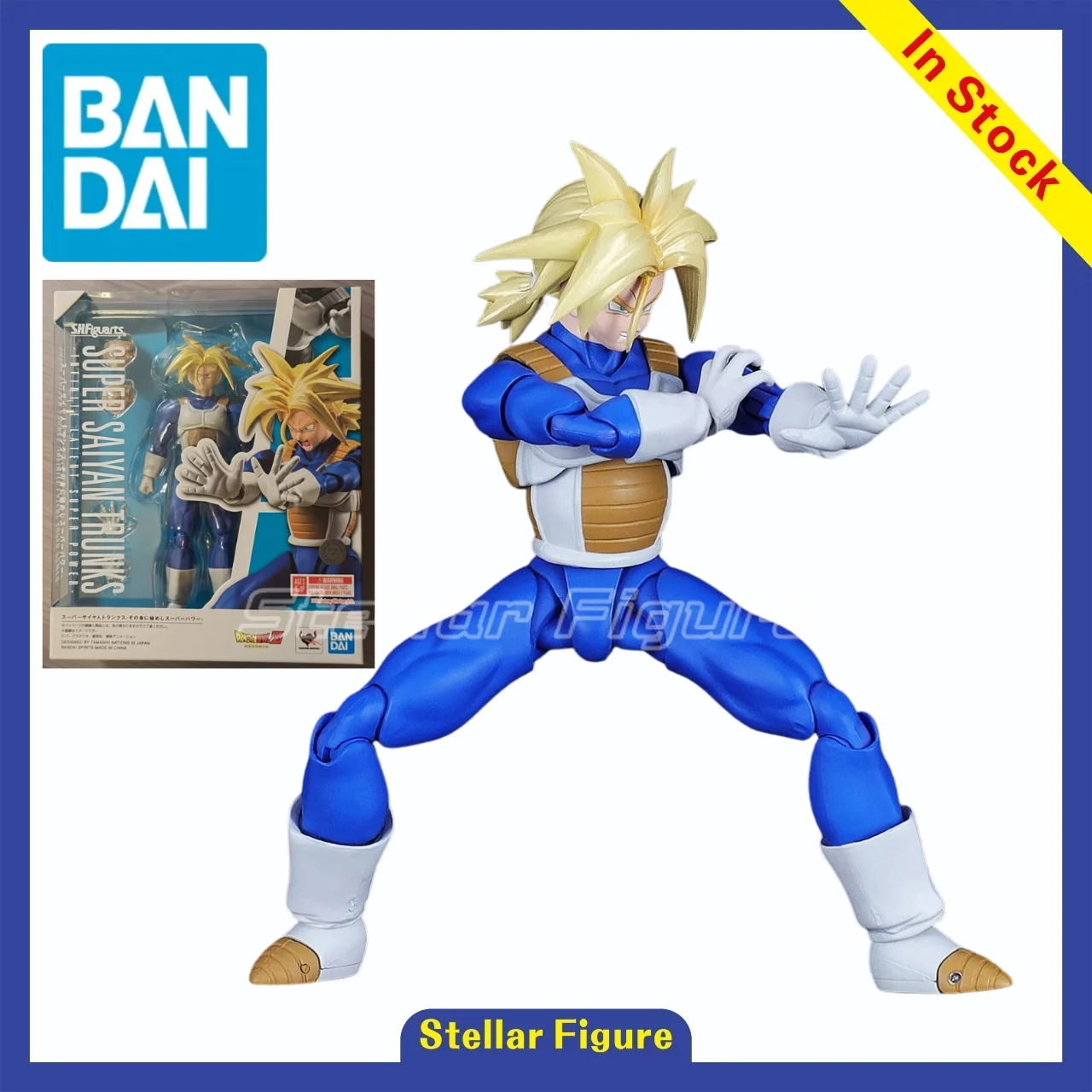 

【SF】In Stock BANDAI SPIRITS S.H.Figuarts DRAGON BALL Z Trunks Movable Figures Model