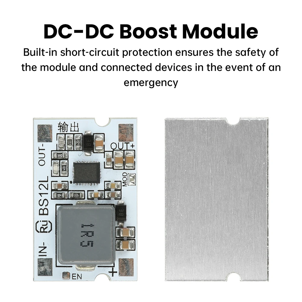 DC 2.7-11V To 5V /12V Converter 10A Boost Module Buck Regulator Step Up Board Power Supply