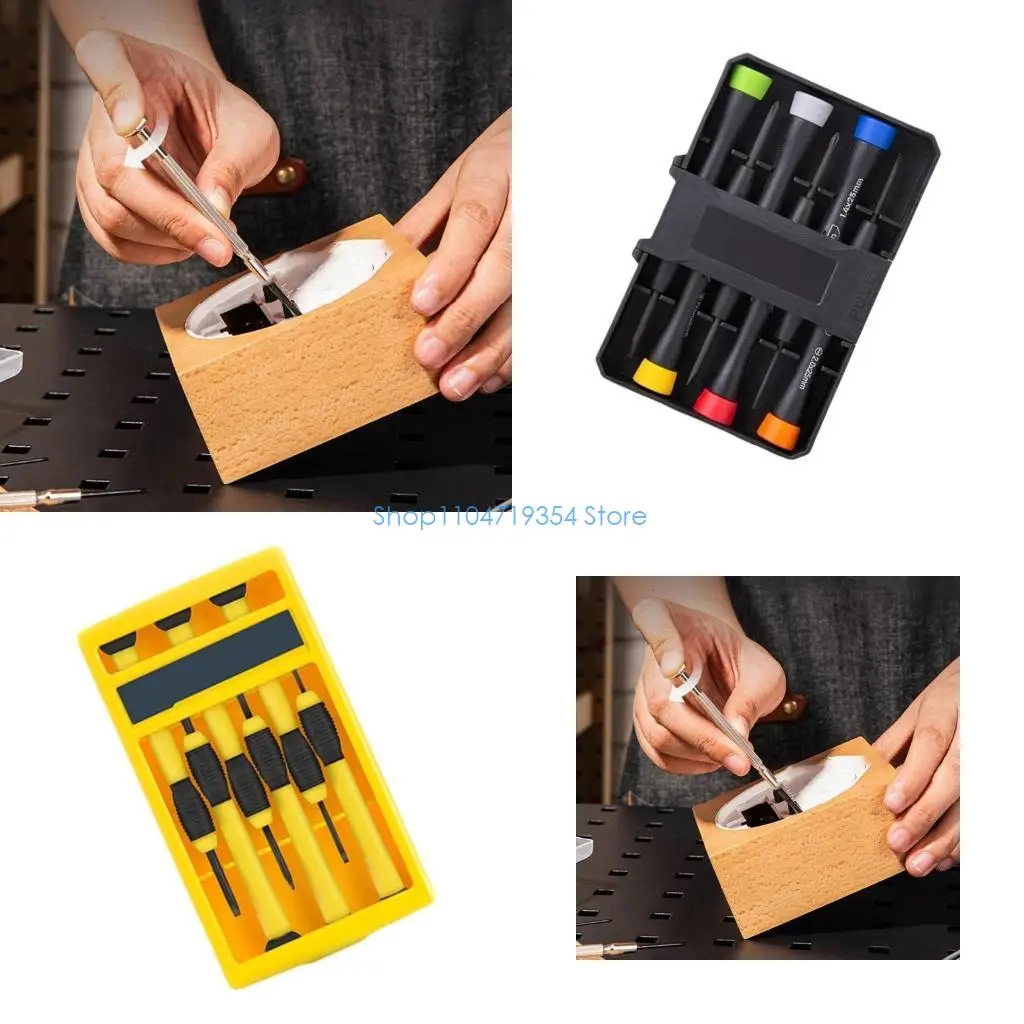 0XLD 6Pcs Precisions Screwdriver Set Small Screwdriver Set Hand Tool for Repairing Computer Eyeglass Phone Watch