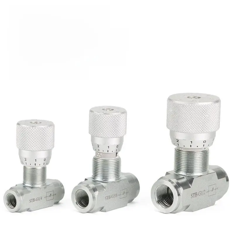Vrfb speed control valve flow control valve throttle valve