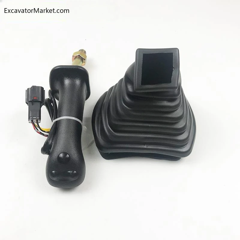 For high quality excavator accessories Doosan Daewoo DH215-225-300-9 DX60-260-380 joystick handle rubber dust cover