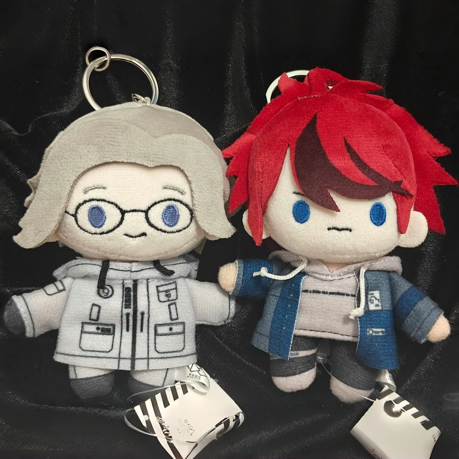 Genuine The Hundred Line Chibi Eyes Plush Toy Anime Character Takumi Sumino Eito Aotsuki 10cm Stuffed Plush Doll Toy