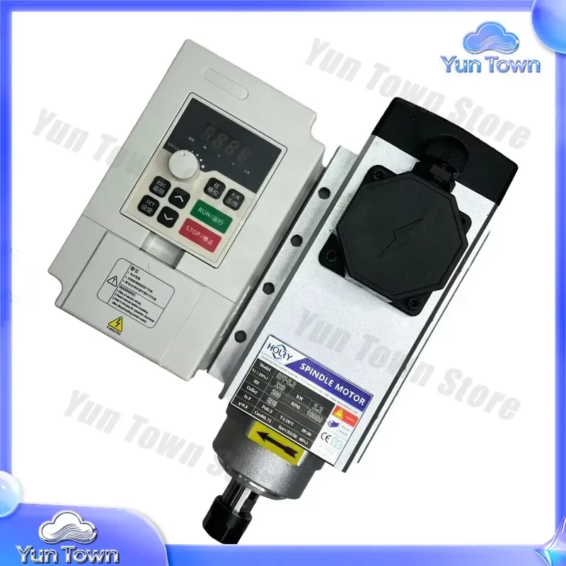 for CNC Router Air-Cooled Spindle Motor 2.2kw ER20 24000 RPM High-Speed Numerical Control Motor for Woodworking CNC Machine