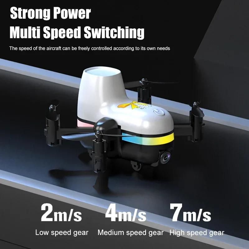 AE18 Mini lądowe i powietrzne podwójny tryb HD podwójny aparat 360 ° laserowe unikanie przeszkód bezszczotkowy silnik GPS powrót zdalnie sterowany