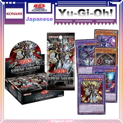 Original Yugioh Card Japanese Versions SUPREME DARKNESS 25th Anniversary Yu Gi Oh Genuine KONAMI Box Children Birthday Gifts