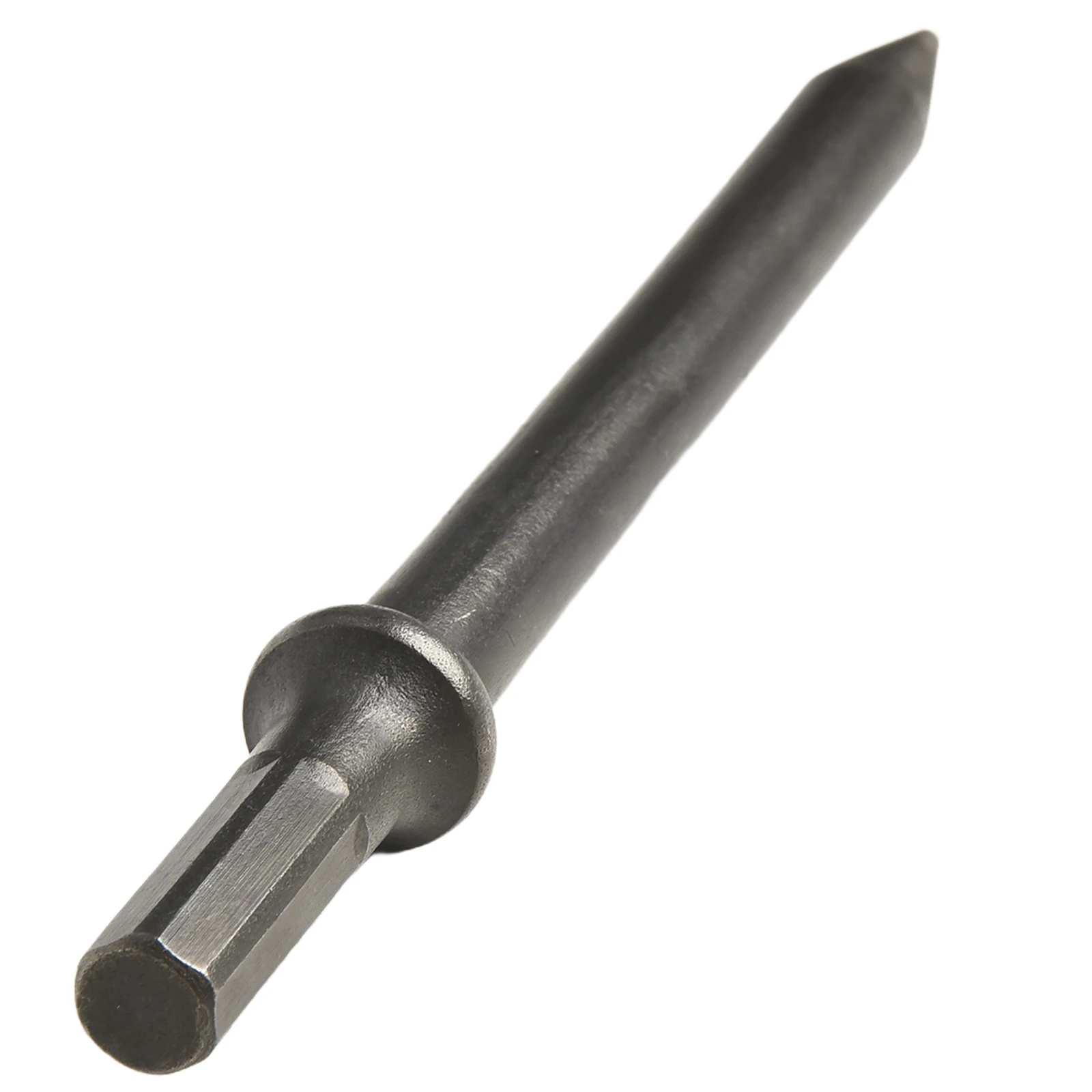 For DIY Projects Steel Chisel Set Hexagonal Shank Chisel Professional Applications 175*12mm Total Length*Head Dia.